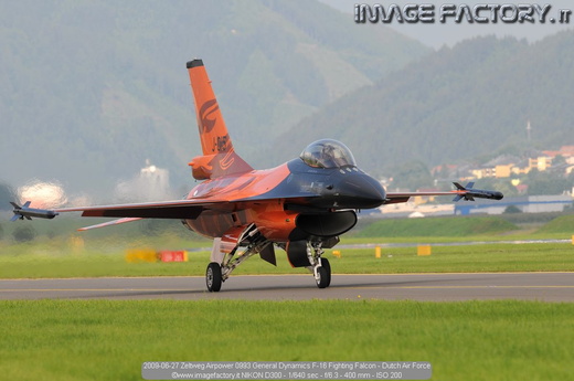 2009-06-27 Zeltweg Airpower 0993 General Dynamics F-16 Fighting Falcon - Dutch Air Force
